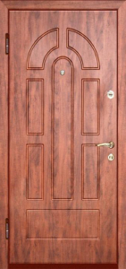 Стальная дверь Дверь для дачи №19 с отделкой МДФ ПВХ