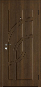 Стальная дверь МДФ №383 с отделкой МДФ ПВХ