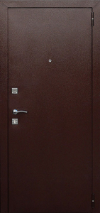 Стальная дверь Порошок №5 с отделкой Порошковое напыление