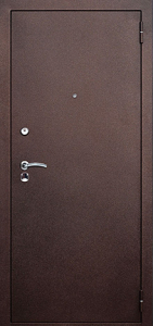 Стальная дверь Дверь для дачи №24 с отделкой Порошковое напыление
