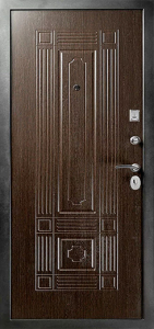 Стальная дверь Трёхконтурная дверь №24 с отделкой МДФ ПВХ