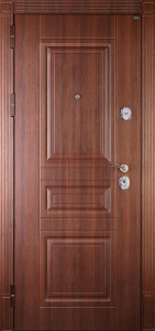 Стальная дверь Трёхконтурная дверь №16 с отделкой МДФ ПВХ