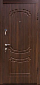 Стальная дверь МДФ №348 с отделкой МДФ ПВХ