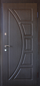 Стальная дверь С зеркалом №53 с отделкой МДФ ПВХ