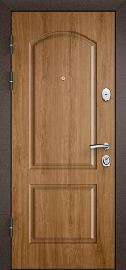 Стальная дверь МДФ №222 с отделкой МДФ ПВХ