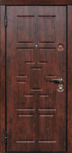 Стальная дверь МДФ №73 с отделкой МДФ ПВХ