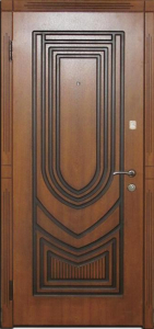 Стальная дверь Трёхконтурная дверь №3 с отделкой МДФ ПВХ