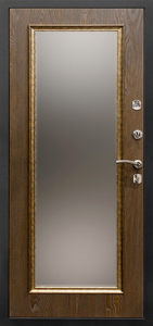 Стальная дверь С зеркалом №78 с отделкой МДФ ПВХ