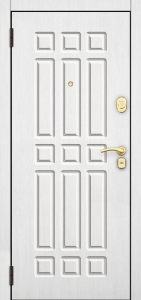 Стальная дверь Трёхконтурная дверь №7 с отделкой МДФ ПВХ