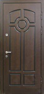Стальная дверь МДФ №8 с отделкой МДФ ПВХ