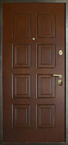 Стальная дверь МДФ №150 с отделкой МДФ ПВХ