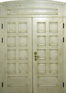 Стальная дверь Парадная дверь №34 с отделкой Массив дуба