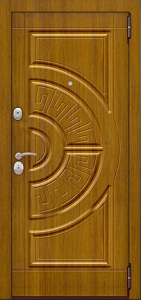 Стальная дверь МДФ №5 с отделкой МДФ Шпон