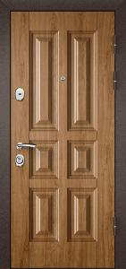 Стальная дверь МДФ №335 с отделкой МДФ ПВХ
