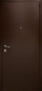 Стальная дверь С зеркалом №69 с отделкой Порошковое напыление