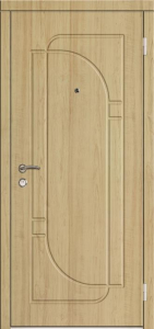 Стальная дверь МДФ №344 с отделкой МДФ ПВХ