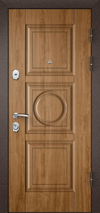Стальная дверь МДФ №387 с отделкой МДФ ПВХ