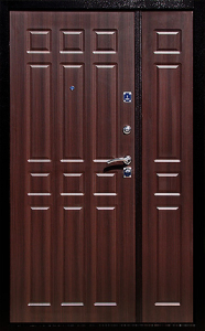 Стальная дверь Тамбурная дверь №2 с отделкой МДФ ПВХ