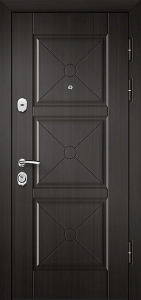 Стальная дверь МДФ №541 с отделкой МДФ ПВХ
