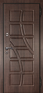 Стальная дверь МДФ №162 с отделкой МДФ ПВХ