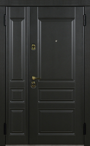 Стальная дверь Двухстворчатая дверь №12 с отделкой МДФ ПВХ