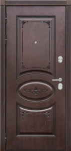 Стальная дверь МДФ №18 с отделкой МДФ ПВХ