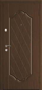 Стальная дверь Трёхконтурная дверь №2 с отделкой МДФ ПВХ