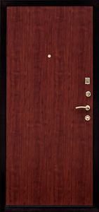 Стальная дверь Дверь для дачи №12 с отделкой Ламинат