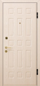 Стальная дверь МДФ №535 с отделкой МДФ ПВХ