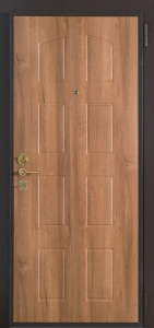 Стальная дверь МДФ №392 с отделкой МДФ ПВХ