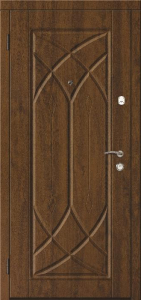 Стальная дверь МДФ №307 с отделкой МДФ ПВХ