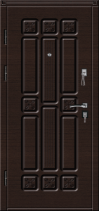Стальная дверь С терморазрывом №5 с отделкой МДФ ПВХ