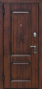 Стальная дверь Порошок №9 с отделкой МДФ ПВХ