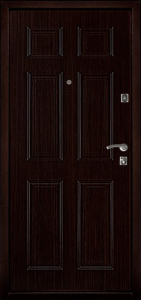 Стальная дверь Порошок №10 с отделкой МДФ ПВХ