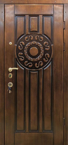 Стальная дверь МДФ №354 с отделкой МДФ ПВХ