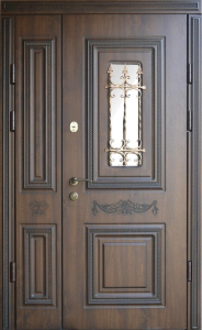Стальная дверь Парадная дверь №359 с отделкой Массив дуба