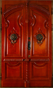 Стальная дверь Парадная дверь №25 с отделкой Массив дуба