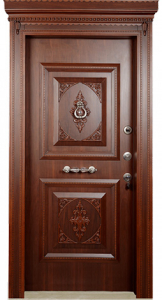 Стальная дверь Парадная дверь №46 с отделкой Массив дуба