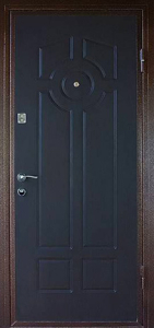 Стальная дверь С зеркалом №56 с отделкой МДФ ПВХ