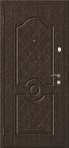 Стальная дверь Порошок №19 с отделкой МДФ ПВХ