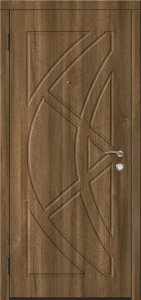 Стальная дверь МДФ №220 с отделкой МДФ ПВХ