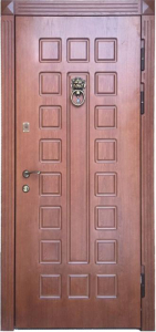 Стальная дверь Утеплённая дверь №18 с отделкой МДФ ПВХ