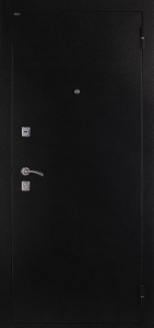 Стальная дверь С терморазрывом №3 с отделкой Порошковое напыление