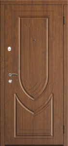 Стальная дверь МДФ №160 с отделкой МДФ ПВХ