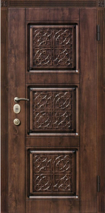 Стальная дверь Парадная дверь №403 с отделкой Массив дуба