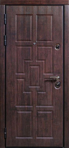 Стальная дверь Утеплённая дверь №24 с отделкой МДФ ПВХ