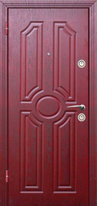 Стальная дверь МДФ №52 с отделкой МДФ ПВХ