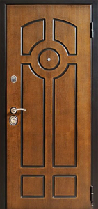 Стальная дверь МДФ №29 с отделкой МДФ Шпон