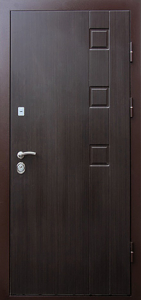 Стальная дверь МДФ №517 с отделкой МДФ ПВХ