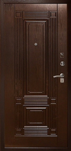 Стальная дверь Дверь для дачи №14 с отделкой МДФ ПВХ
